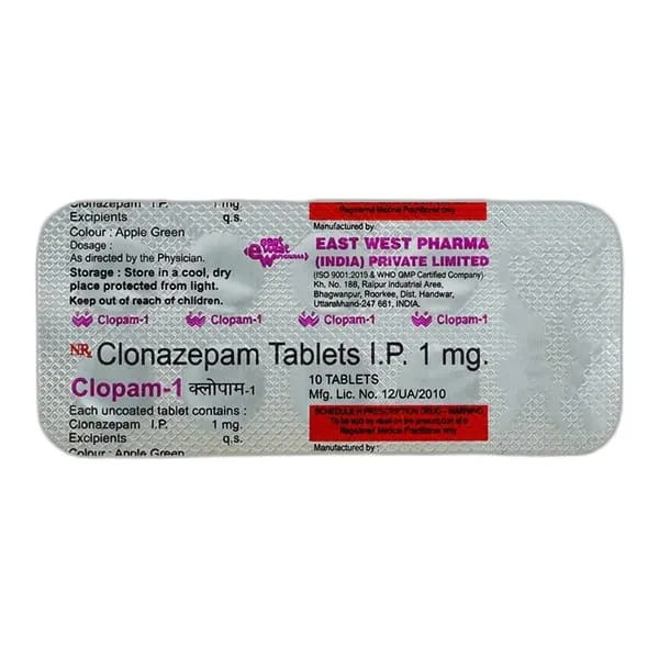 Clonazepam 1mg Clonazepam 1mg